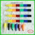 Promotional 12 colors set packging stackable crayons